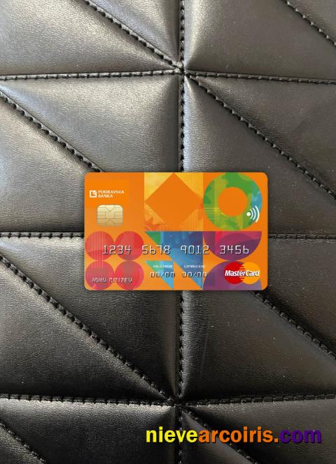 Croatia Podravska bank mastercard photolook